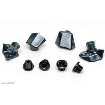 Absolute Black - Kettenblattschrauben Abedeckung für Shimano Ultegra 8000 / 8050 Di2