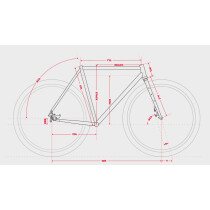 Omnium - CXC V4 Rahmenset - Pirate Black