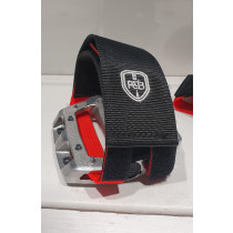 Polo & Bike - Pedal Straps - Black / Red