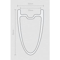 ENVE - SES 4.5 Carbon Disc Rim - Rear