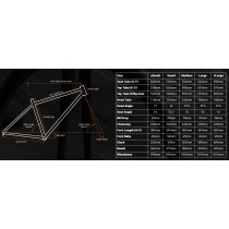 Brother Cycles - The Stroma Frameset - Midnight Fade // PREORDER L