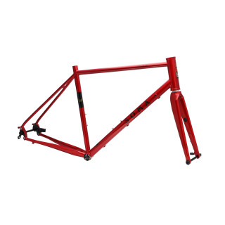 Soma - Smoothie HP Disc Frameset incl. Carbon Fork - Candy Apple Red