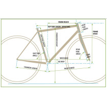 Soma - Smoothie HP Disc Frameset incl. Carbon Fork - Candy Apple Red