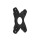 ROTOR - Gravel Spider 4-Arm Matt black - BCD 110/80 x 4