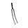 Soma - Wolverine Lugged Crown Fork 1 1/8" Flat Mount - Lunar Rock Gray
