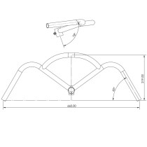 Velo Orange - Granola-Moose Bar Lenker- / Vorbaukombination - 1 1/8"