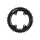 ROTOR - NoQ 2x Chainring 4-Arm 4x110 ROUND 11/12-speed - Outer Chainring