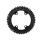 ROTOR - NoQ 2x Chainring 4-Arm 4x110 ROUND 11/12-speed - Outer Chainring