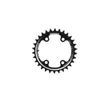 ROTOR - NoQ 2x Chainring 4-Arm 4x80 ROUND for Shimano GRX...