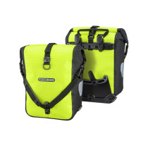 Ortlieb - Sport-Roller High Visibility Quick-Lock 2.1 Gepäckträgertaschen Set - 2 x 12,5 Liter