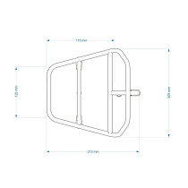 Allygn - Diamond Rack - black
