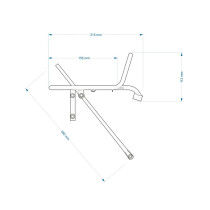 Allygn - Diamond Rack - black