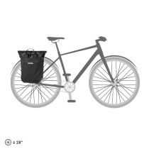 Ortlieb - Vario PS QL2.1Backpack / Pannier Combination - Black Reflex - 26 L