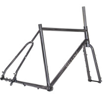 Velo Orange - Pass Hunter Disc Frameset - Metallic Graphite Paint