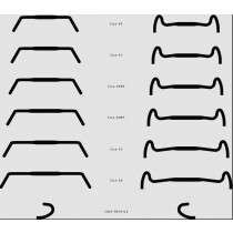 Curve Cycling - Walmer Bar Lenker + Lenkerband - 31,8 mm 43 cm