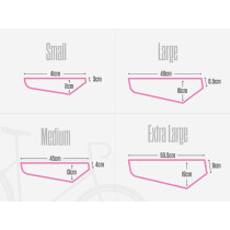 Wizard Works - Osyth Partial Frame Bag - Small 1,9 Liter  black