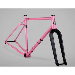 Curve Cycling - GMX+ Steel Rahmenset - Pink Roadhouse LG