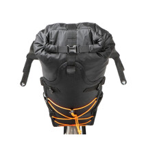 Restrap - Saddle Bag Holster with Drybag - 14 liter black/black