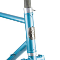Velo Orange - Polyvalent Diamond Rahmenset - Metallic Glacier