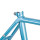 Velo Orange - Polyvalent Diamond Rahmenset - Metallic Glacier