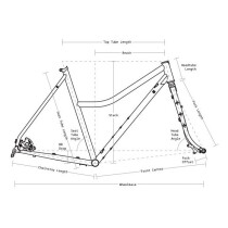 Velo Orange - Polyvalent Low Kicker Rahmenset - Red Velvet