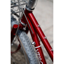 Velo Orange - Polyvalent Low Kicker Rahmenset - Red Velvet