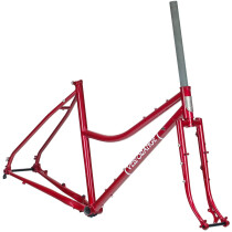Velo Orange - Polyvalent Low Kicker Rahmenset - Red Velvet