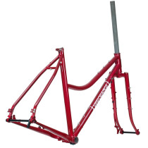 Velo Orange - Polyvalent Low Kicker Rahmenset - Red Velvet