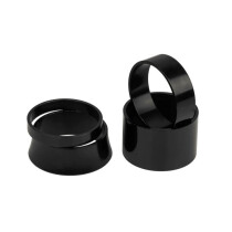 Velo Orange - Thin-Wall Spacers - 1 1/8" black 20 mm