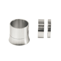 Velo Orange - Thin-Wall Spacers - 1 1/8" silber poliert (chrome finish) 5 mm