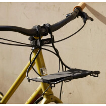 WholeGrain Cycles - JACK The Bike Rack - Lenkergepäckträger schwarz/gelb