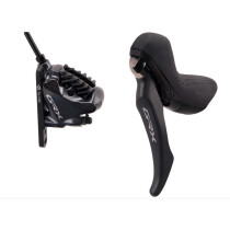 Shimano - GRX ST-RX810 / BR-RX810 Front Disc Brake - left (1x11) - Flat Mount (without STI unit)