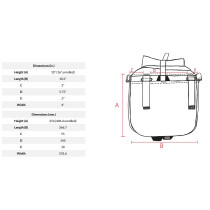 Revelate Designs - Nano Paniers Cargo Gepäckträgertaschen