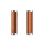 Brooks - Slender Leather Grips - 130mm & 130mm dark brown
