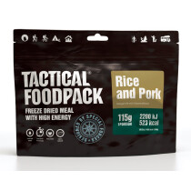 Tactical Foodpack - Reisgericht mit Schweinefleisch 115g