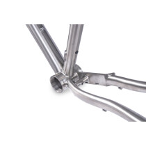 Bombtrack - Beyond Ti Titanium Rahmenset - Titanium / Black