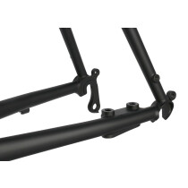 Soma - Double Cross Disc Frame incl Steel Fork - Matte Black