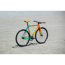 MASH - AC-4 Rahmenset - Neon Orange/ Algae Green