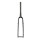 SEIDO - MGV Carbon Gravel Fork 1 1/8" - 1 1/2" - Glossy Black