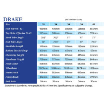 New Albion - Drake Rahmenset - Dark Teal