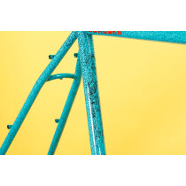 Crust Bikes - Bombora Rahmenset - Turquoise Marble Blue