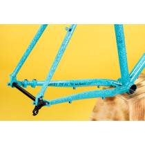 Crust Bikes - Bombora Rahmenset - Turquoise Marble Blue