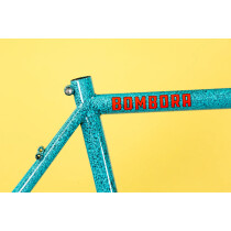 Crust Bikes - Bombora Rahmenset - Turquoise Marble Blue