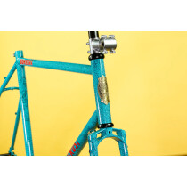 Crust Bikes - Bombora Rahmenset - Turquoise Marble Blue