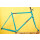 Crust Bikes - Bombora Rahmenset - Turquoise Marble Blue
