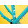 Crust Bikes - Bombora Rahmenset - Turquoise Marble Blue