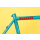 Crust Bikes - Bombora Rahmenset - Turquoise Marble Blue