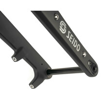 SEIDO - TAZA Carbon Gabel PM 1 1/8" - 1 1/2"  Tapered - Mattschwarz