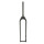 SEIDO - TAZA Carbon Gabel PM 1 1/8" - 1 1/2"  Tapered - Mattschwarz