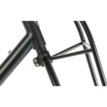 Jones - Steel Plus LWB Diamond Frameset / Truss Fork - black
